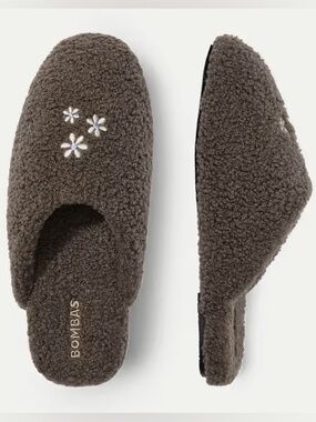 Bombas Women's Sunday Mule Slipper Color: Mushroom grey 8 New with tags NWT